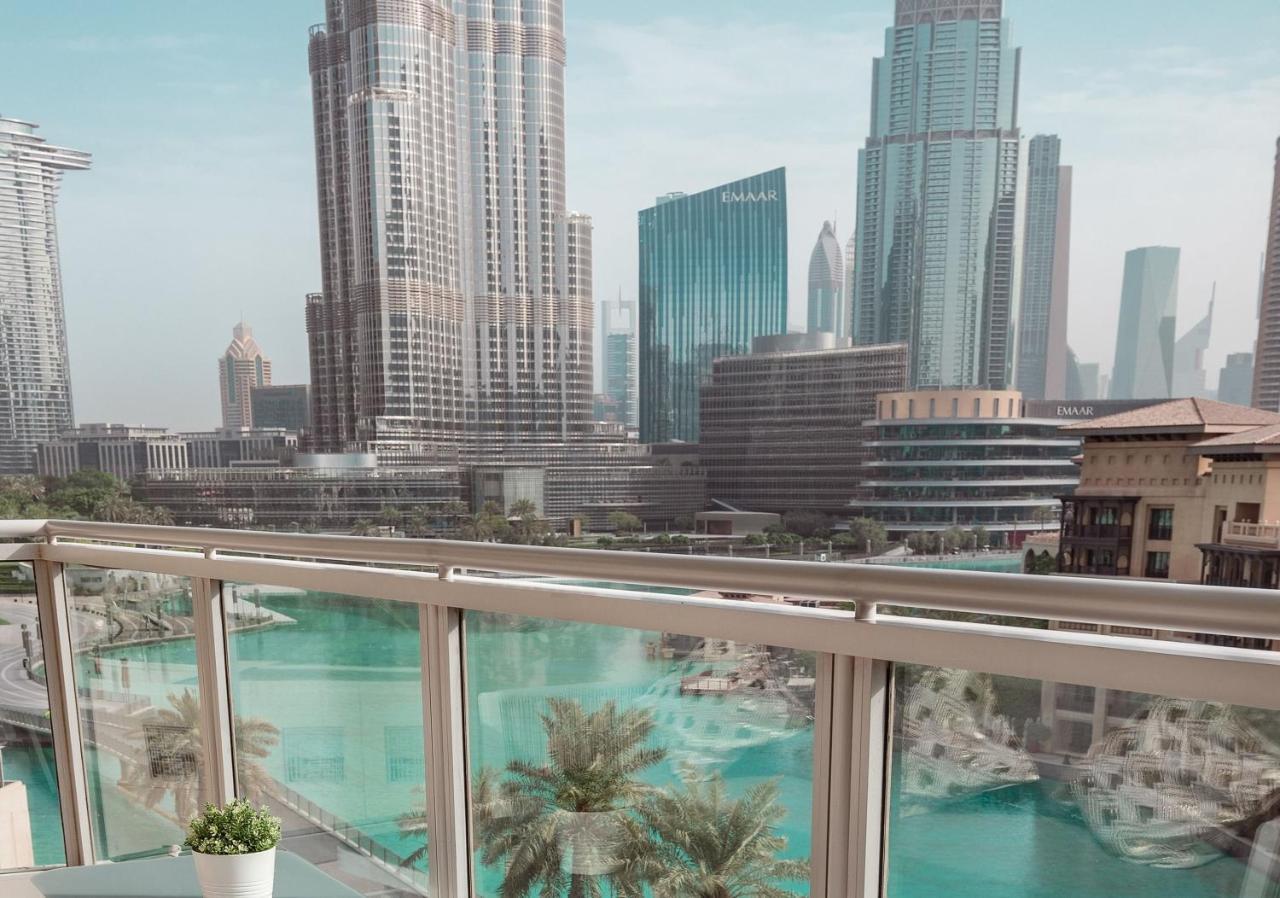Elite Royal Apartment - Full Burj Khalifa & Fountain View - Magnum Dubai Exterior foto
